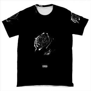 Mask Cover Pop Smoke AOP T-shirt Tee