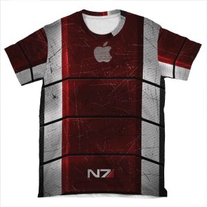 Mass Effect Iphone AOP T-shirt Tee