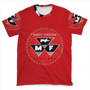 Massey Ferguson Tractors And Equipment Usa AOP T-shirt Tee