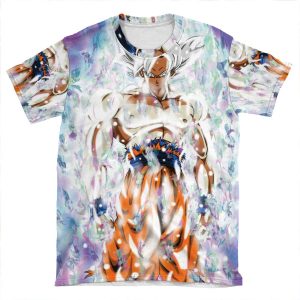 Mastered Ultra Instinct Goku AOP T-shirt Tee