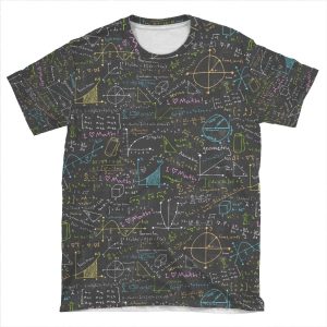 Math Lessons AOP T-shirt Tee