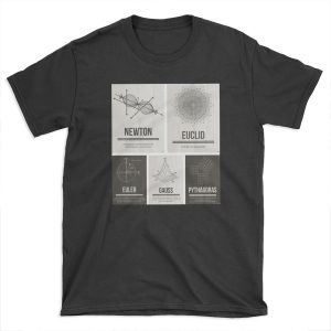 Mathematicians Mosiac T-shirt Tee