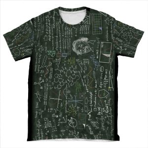 Maths Formula AOP T-shirt Tee