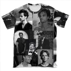 Matthew Gray Gubler 3 AOP T-shirt Tee