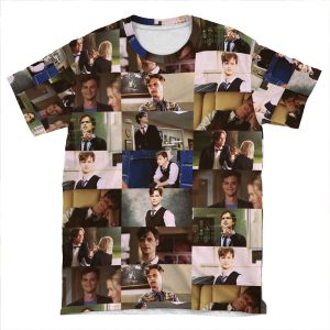 Matthew Gray Gubler Collage AOP T-shirt Tee