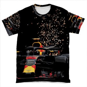 Max Verstappen - Redbull Monaco AOP T-shirt Tee
