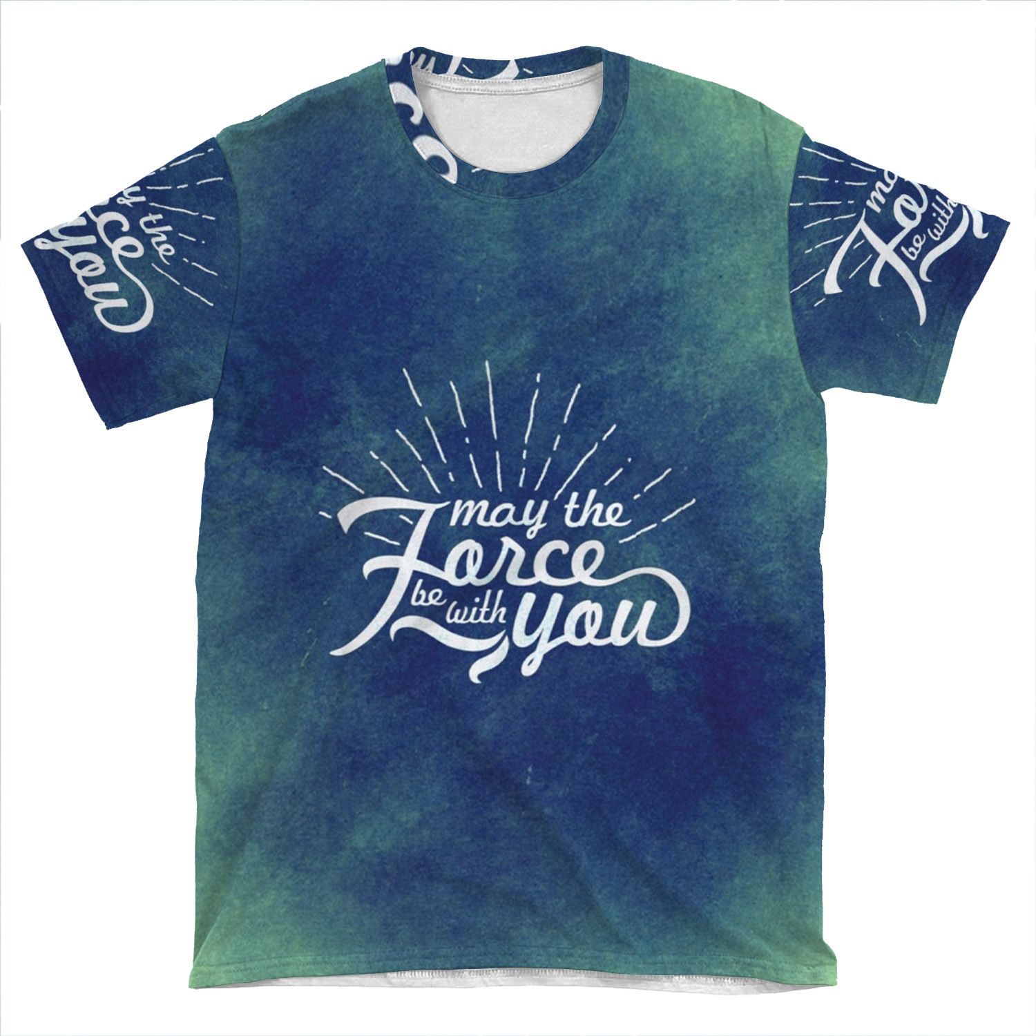 May The Force Be With You! (6) AOP T-shirt Tee