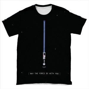 May The Force Be With You AOP T-shirt Tee