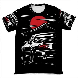 Mazda Mx-5 Miata AOP T-shirt Tee