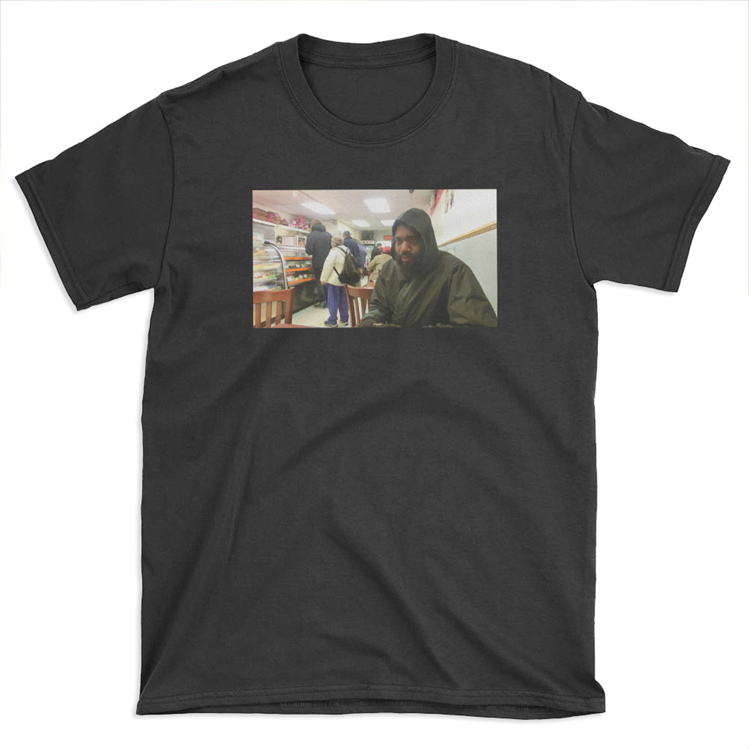 MC RIDE AT CAFE T-shirt Tee