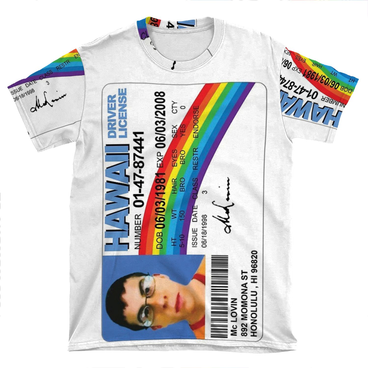 Mclovin! AOP T-shirt Tee