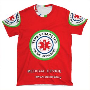 Medical Device (Red) AOP T-shirt Tee