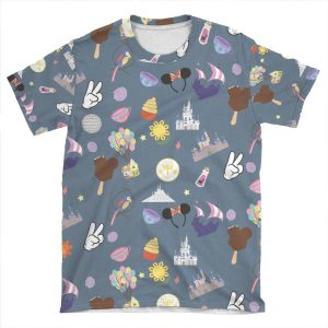 Meet Me At My Happy Place AOP T-shirt Tee