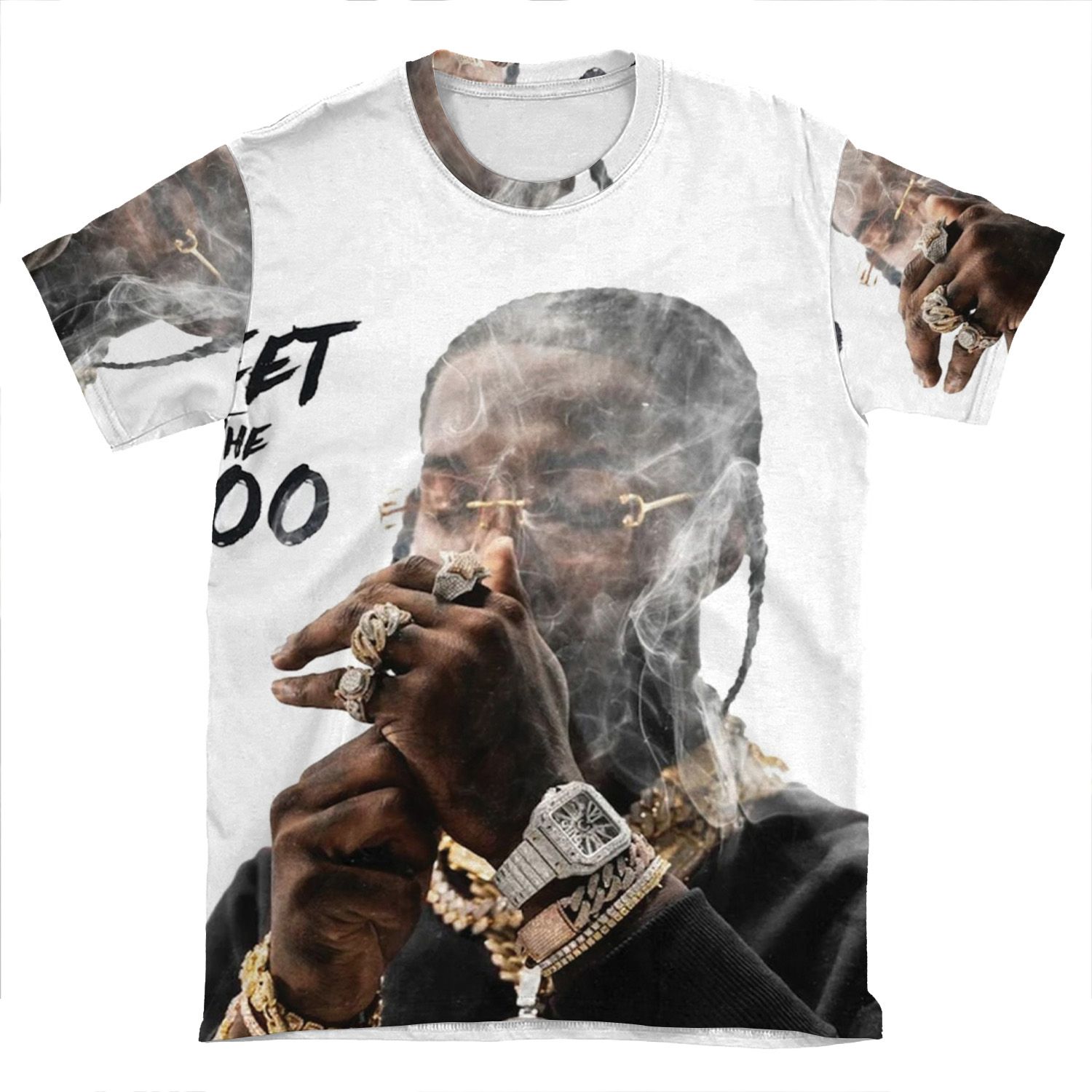 Meet The Woo Pop Smoke AOP T-shirt Tee