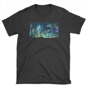 Mega City Nights Futuristic Tokyo T-shirt Tee