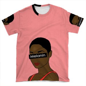 Melanin Poppin' AOP T-shirt Tee