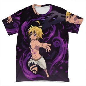 Meliodas, The Dragon 's Sin Of Wrath AOP T-shirt Tee