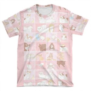 Meme Cats AOP T-shirt Tee