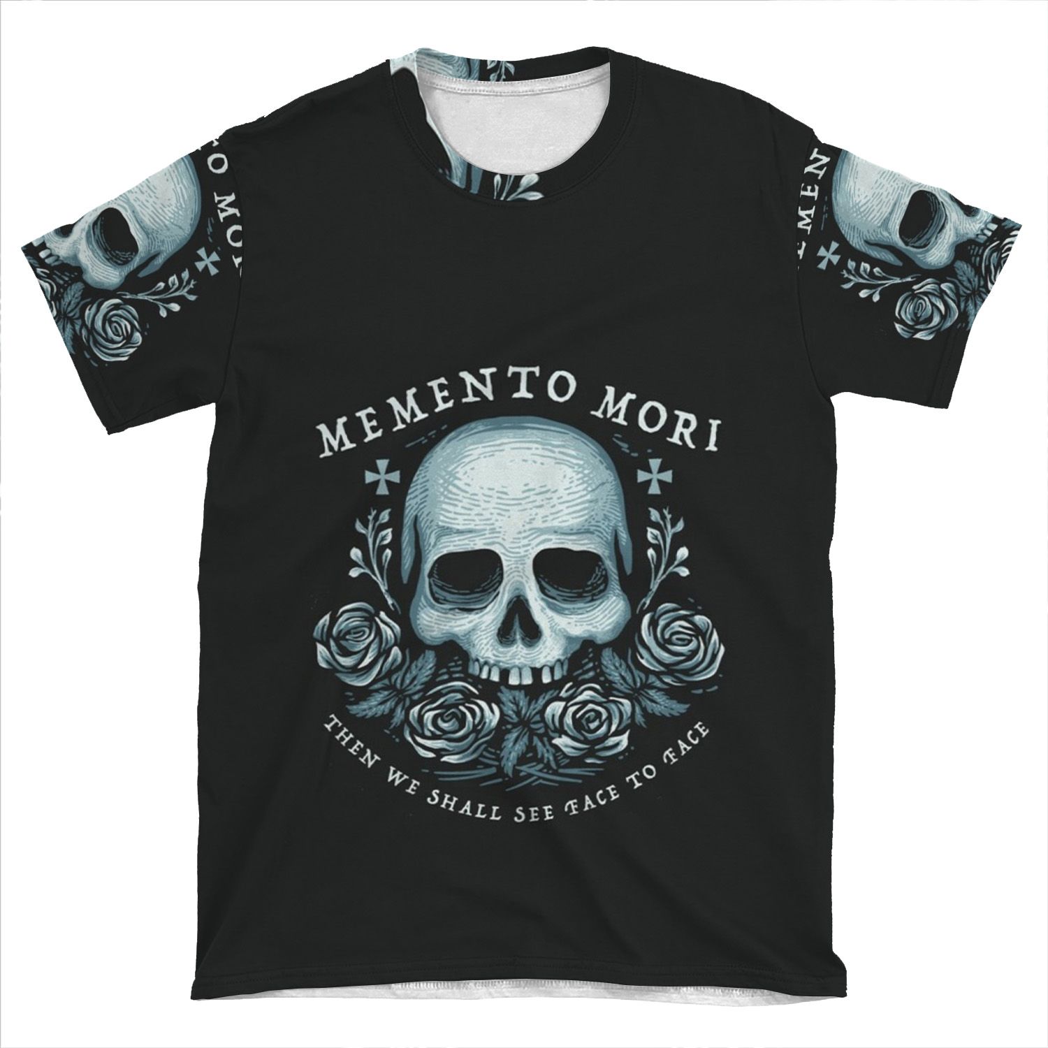 Memento Mori Phone AOP T-shirt Tee