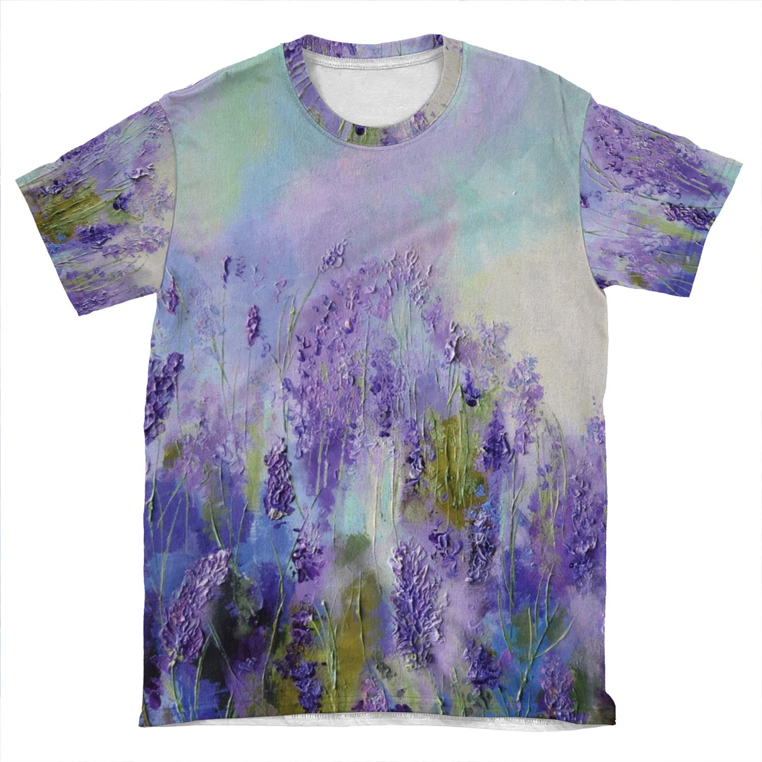 Memory Of Lavender AOP T-shirt Tee