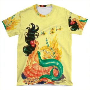 Mermaid 2 AOP T-shirt Tee