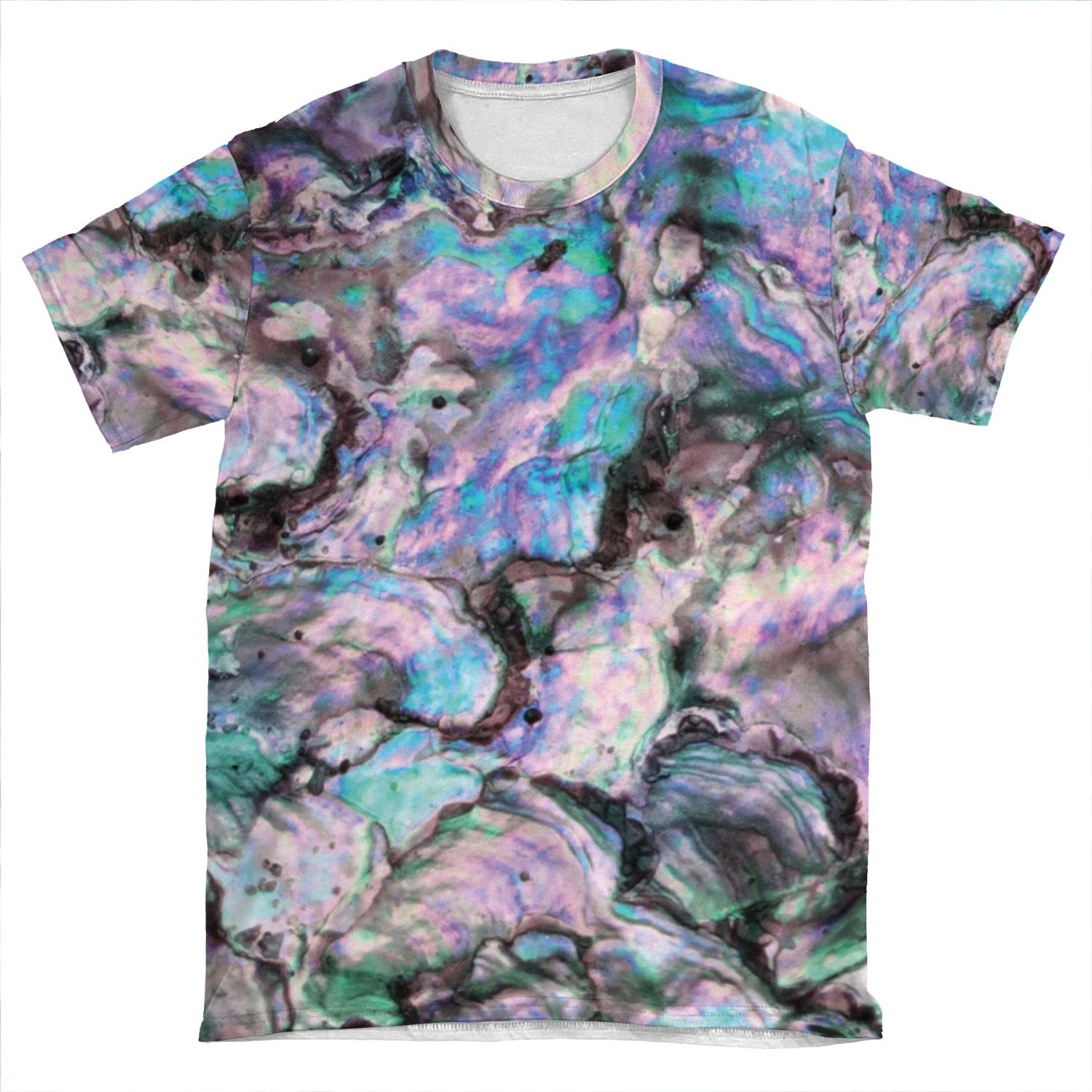 Mermaid Texture 1 AOP T-shirt Tee