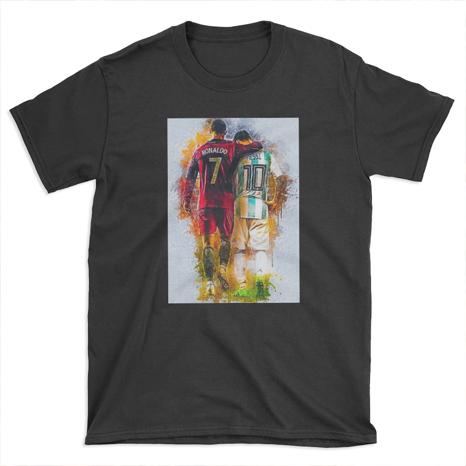 Messi and Ronaldo T-shirt Tee