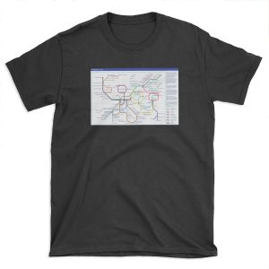 Metabolism - Tube Map T-shirt Tee