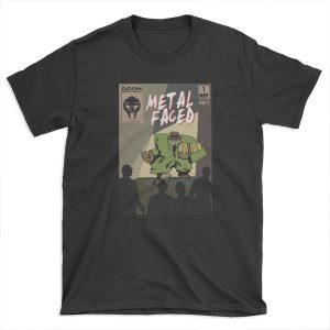 Metal Faced - Comic Cover T-shirt Tee