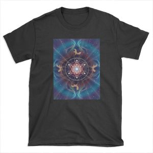 Metatron's Cube - Merkabah - Peace and Balance T-shirt Tee