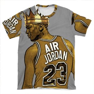 Michael 'Air' Jordan - King AOP T-shirt Tee