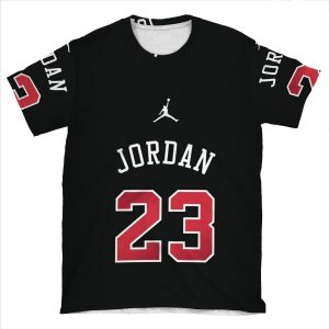 Michael Jordan 23 Jersey AOP T-shirt Tee