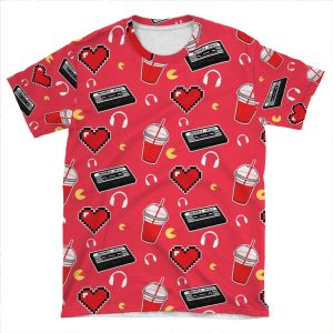 Michael Mell Pattern AOP T-shirt Tee