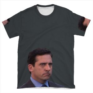 Michael Scott I Understand Nothing (Dark Color) AOP T-shirt Tee