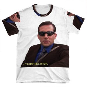 Michael Scott - It's Britney Bitch AOP T-shirt Tee