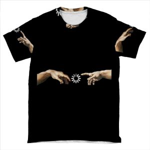 Michelangelo Hands AOP T-shirt Tee