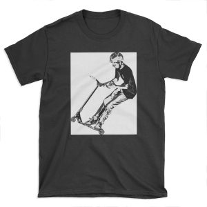 Mid-Air Turn - Stunt Scooter Move T-shirt Tee