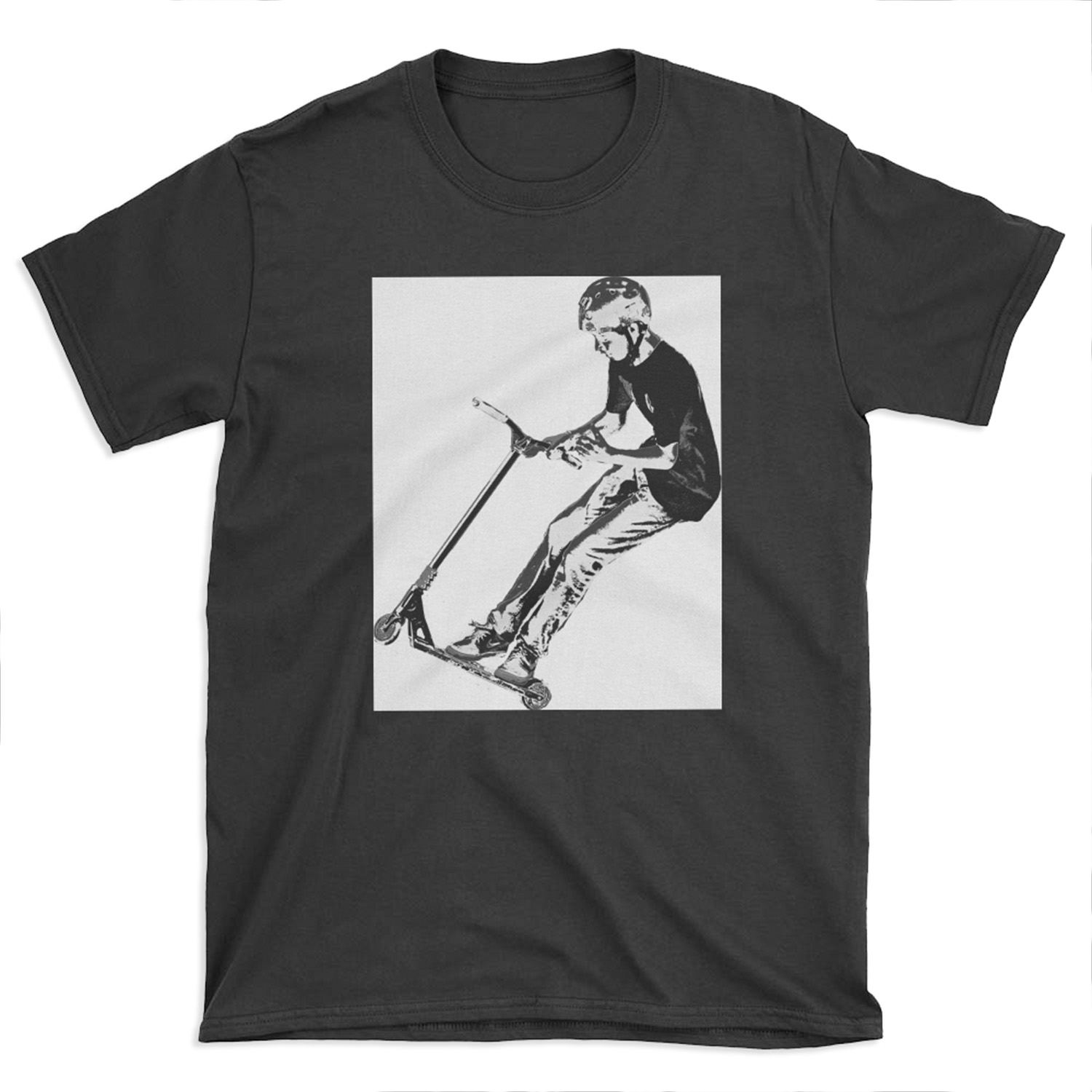 Mid-Air Turn - Stunt Scooter Move T-shirt Tee