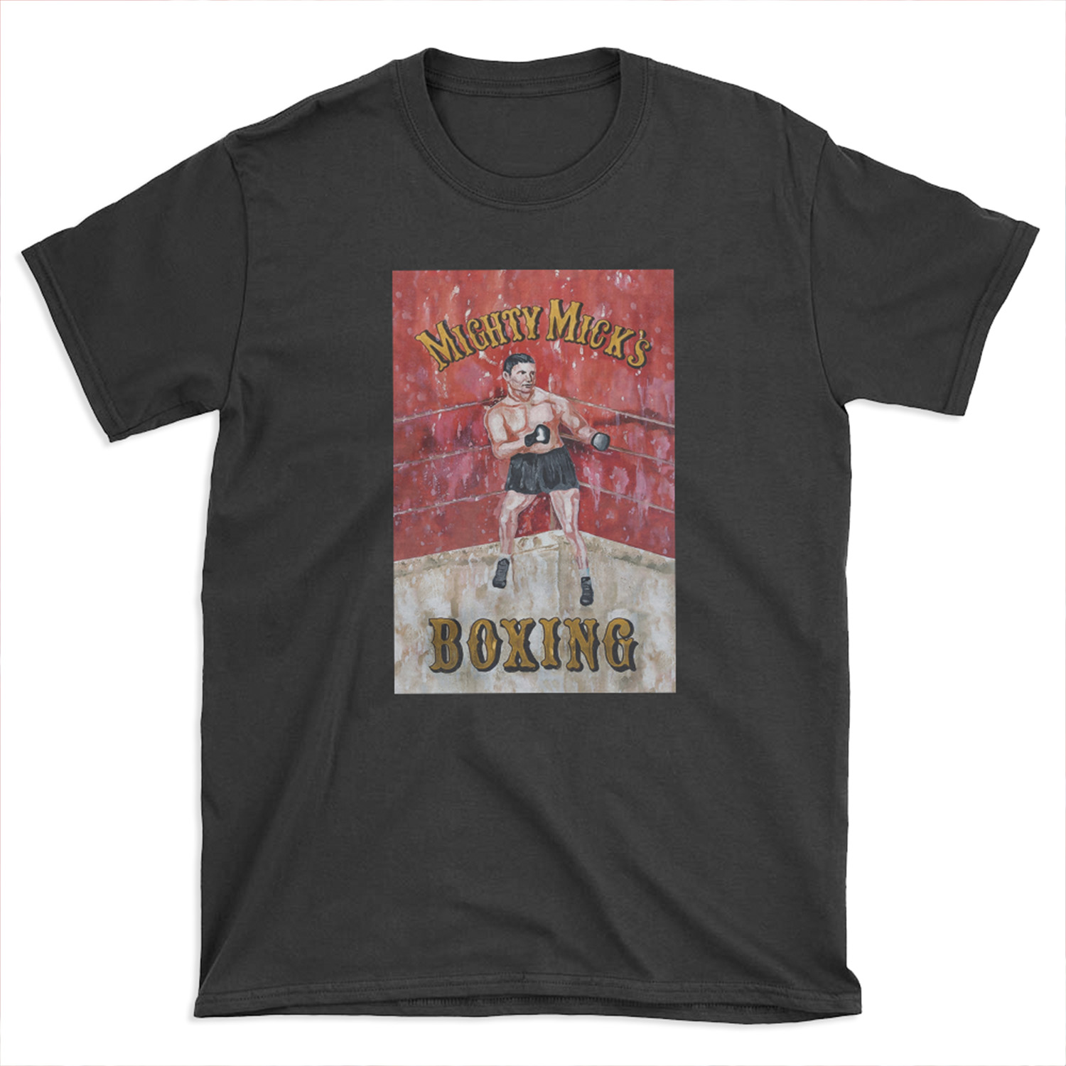 Mighty Mick's Boxing Sign (recreation) T-shirt Tee