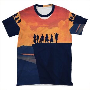 Mighty Nein - No Text AOP T-shirt Tee