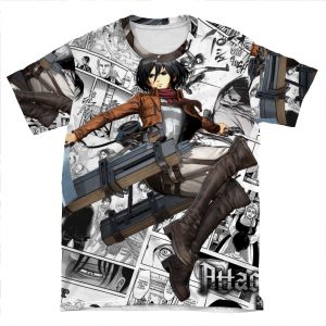 Mikasa | Attack On Titan AOP T-shirt Tee
