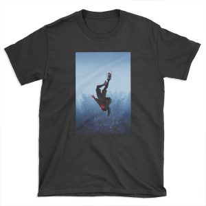 Miles Morales jump T-shirt Tee