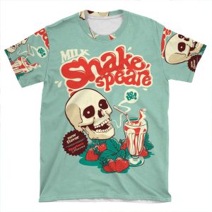 Milk Shakespeare AOP T-shirt Tee