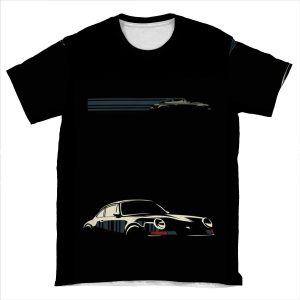 Minimalist Porsche AOP T-shirt Tee