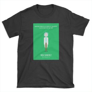 Minimalist Rick Sanchez T-shirt Tee