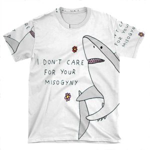 Misogyny Shark AOP T-shirt Tee