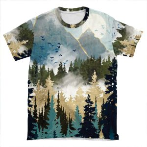 Misty Pines AOP T-shirt Tee