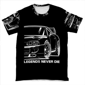 Mk4 Supr_, 2Jz Gte, Jdm, Racecar, Car Lover, Car Guy, Car Fan, Car Enthusiast, Gearhead, Petrolhead, Jdm Lover Gift AOP T-shirt Tee