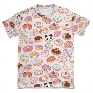 Mmm.. Donuts! AOP T-shirt Tee