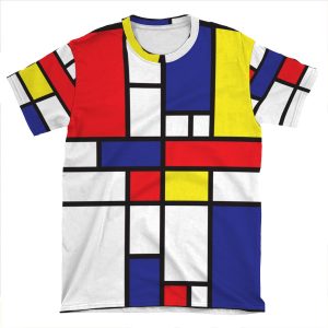 Mondrian Study I AOP T-shirt Tee